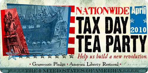 Logo for Tax Day Tea Party